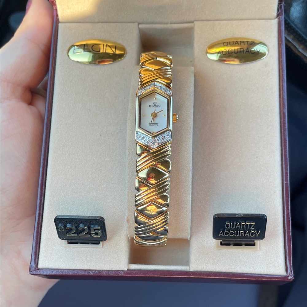 Elgin Gold Women's Bracelet Watch